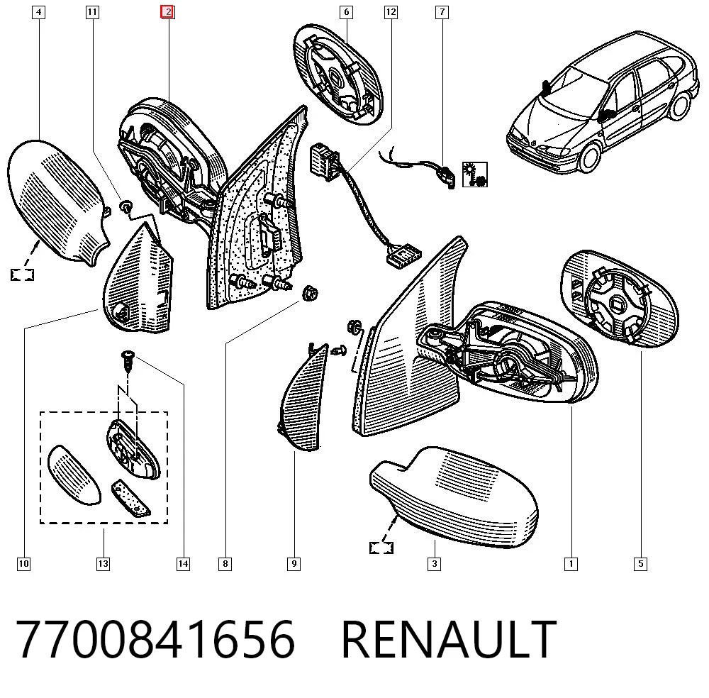 7700841656 Renault (RVI)