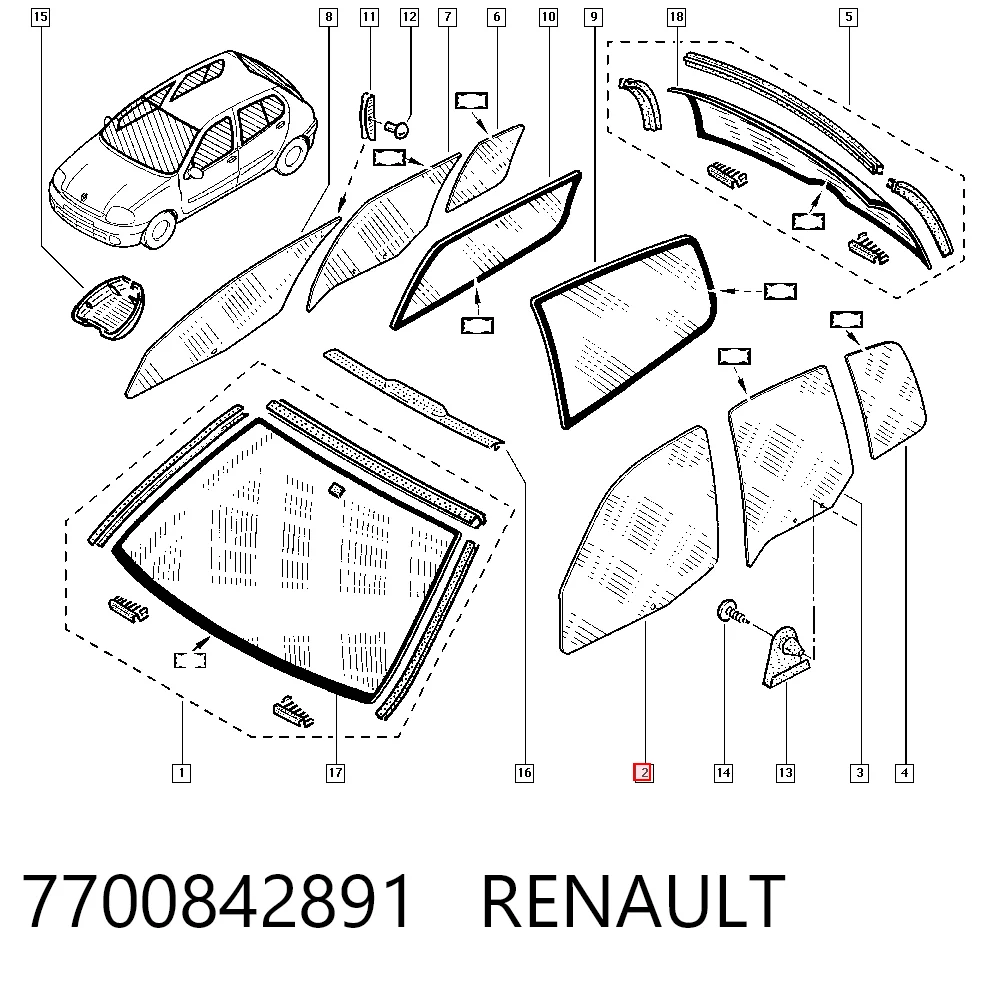 7700842891 Renault (RVI)