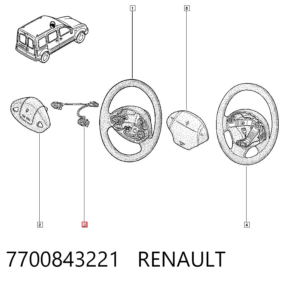 7700843221 Renault (RVI)