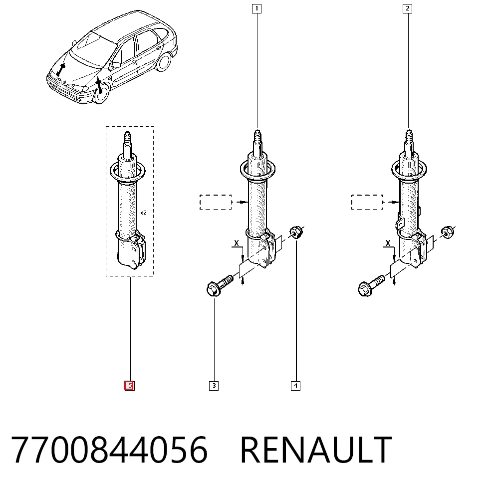 7700844056 Renault (RVI)