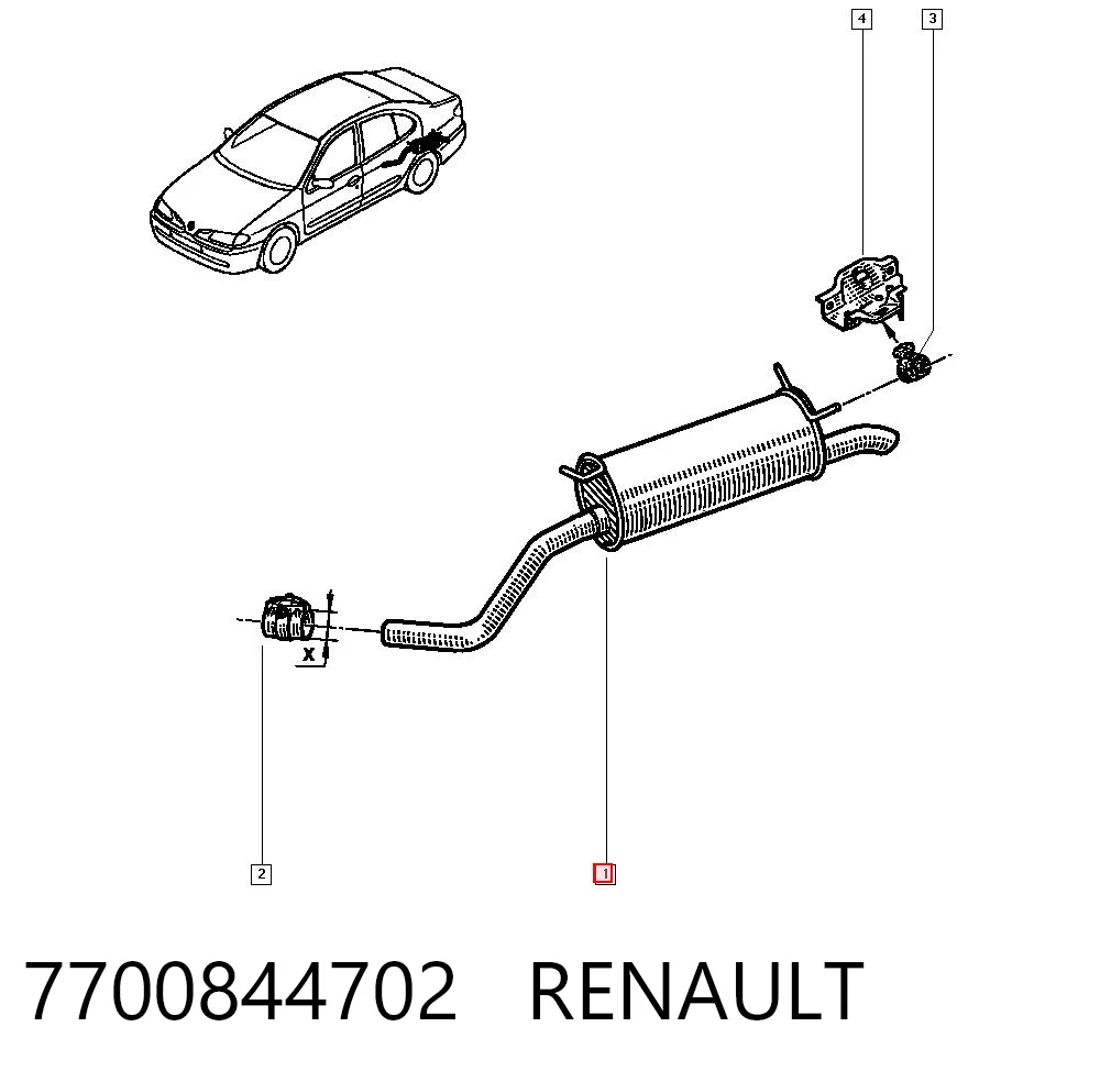 7700844702 Renault (RVI)