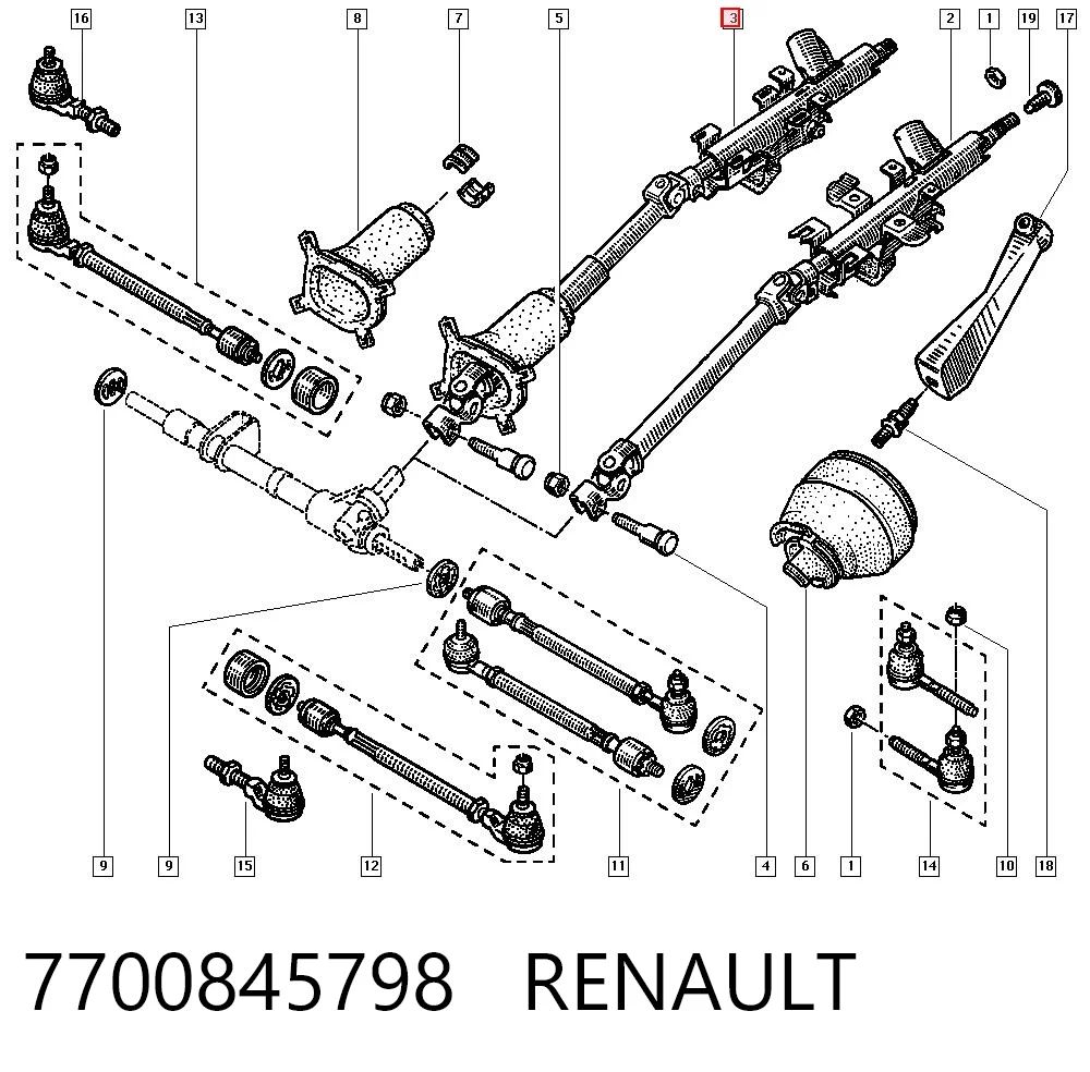 7700845798 Renault (RVI)