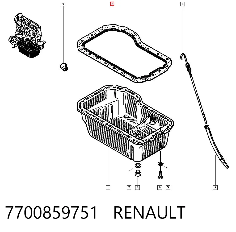 7700859751 Renault (RVI)