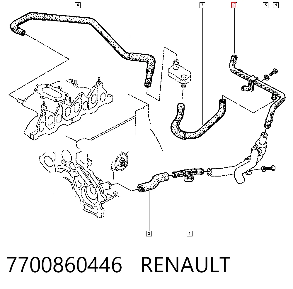 7700860446 Renault (RVI)