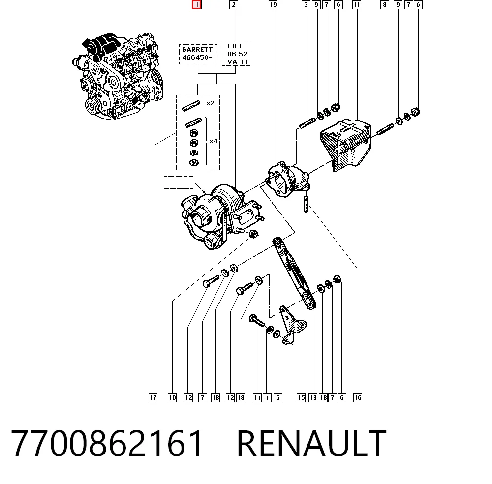 Turbo Renault 21 