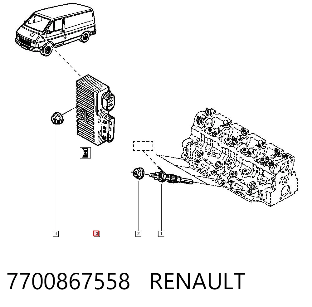 Comprar Relé de los calentadores Volvo V40  VW