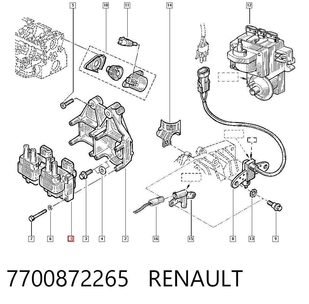 7700872265 Renault (RVI)