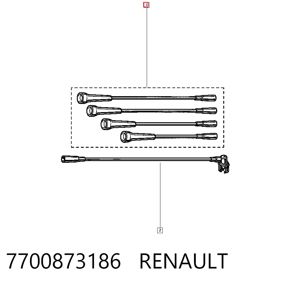 Comprar Juego de cables de alta tensión Renault 21  K48 a bajo precio