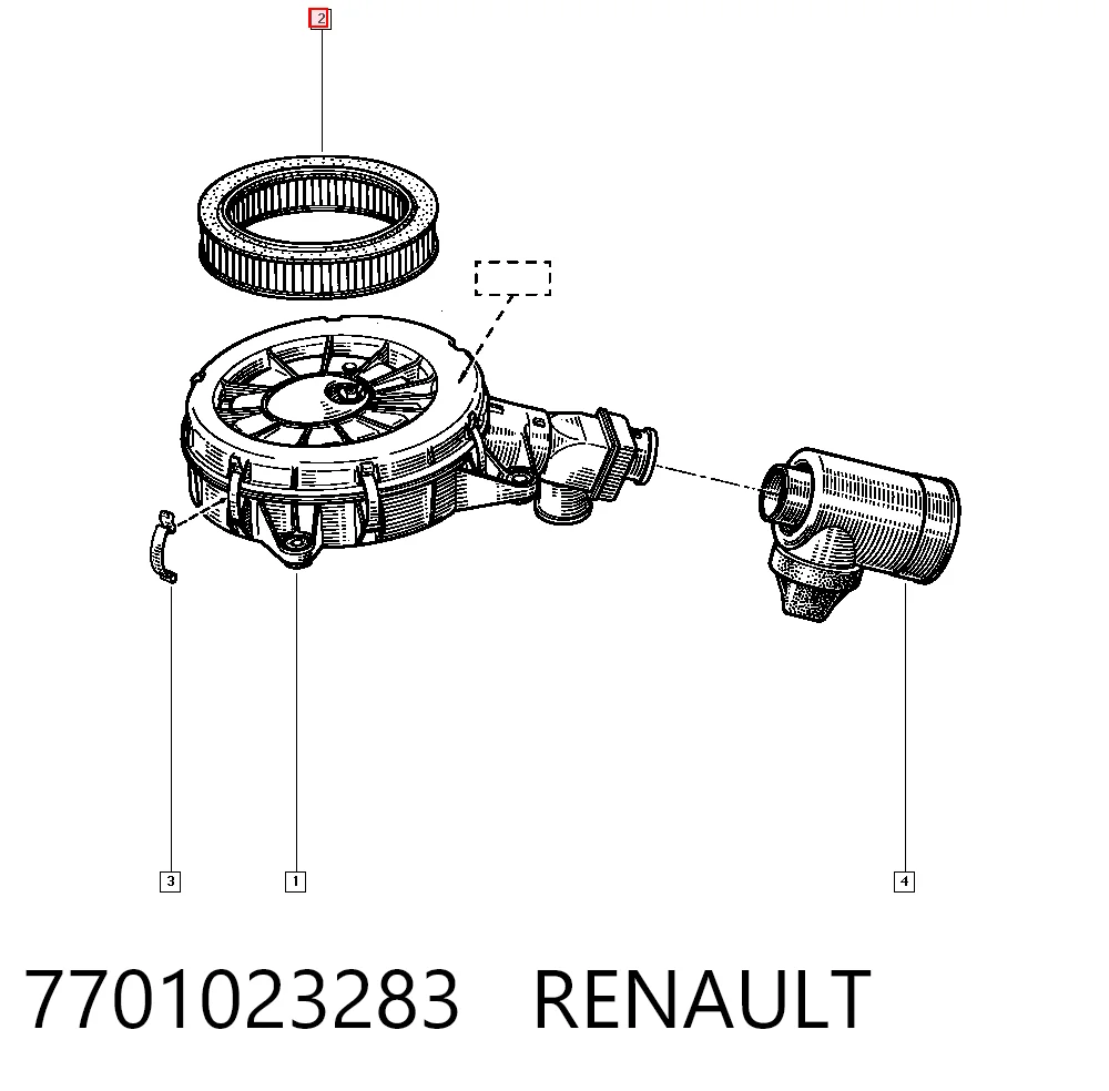 7701023283 Renault (RVI)