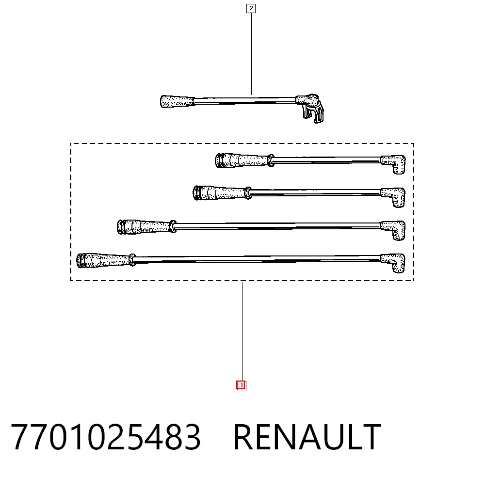 Cables de encendido 9  sedán (1981-1988) original desde 28,47 €