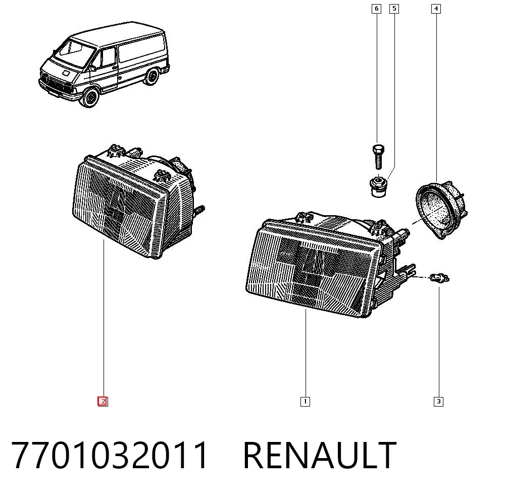 7701032011 Renault (RVI)