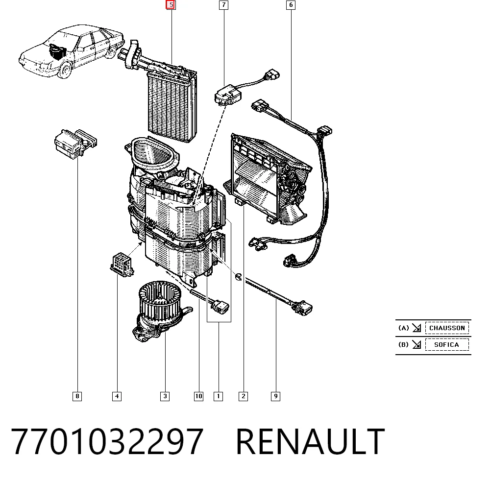 7701032297 Renault (RVI)
