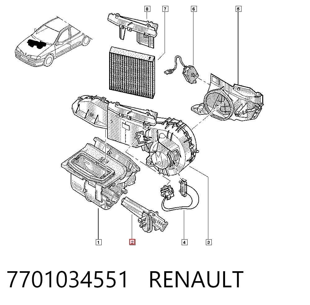 7701034551 Renault (RVI)