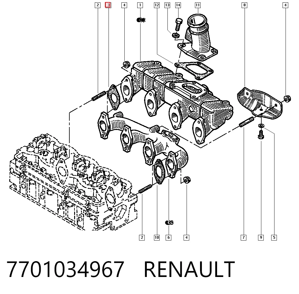 7701034967 Renault (RVI)
