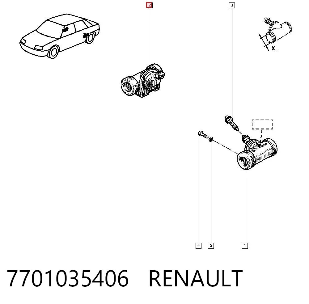 7701035406 Renault (RVI)