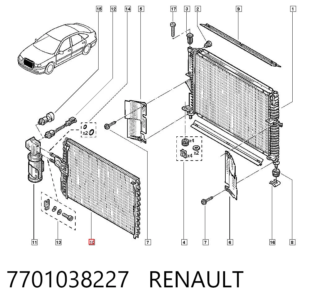 7701038227 Renault (RVI)
