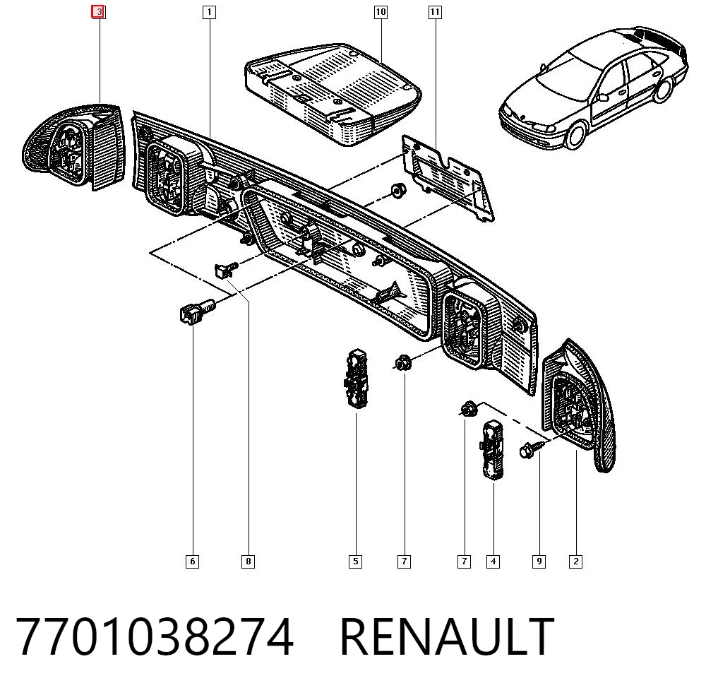 7701038274 Renault (RVI)