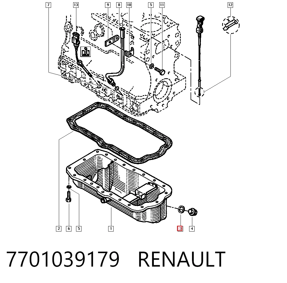 7701039179 Renault (RVI)