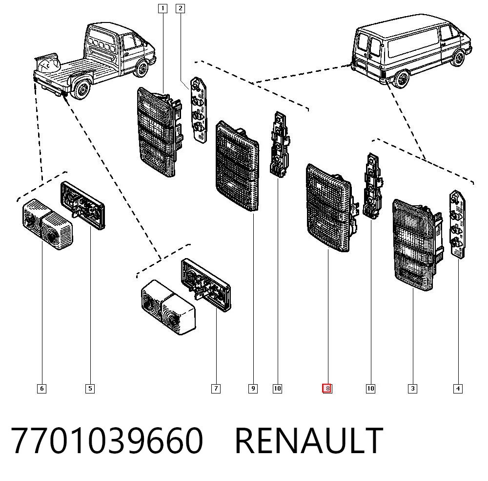 7701039660 Renault (RVI)