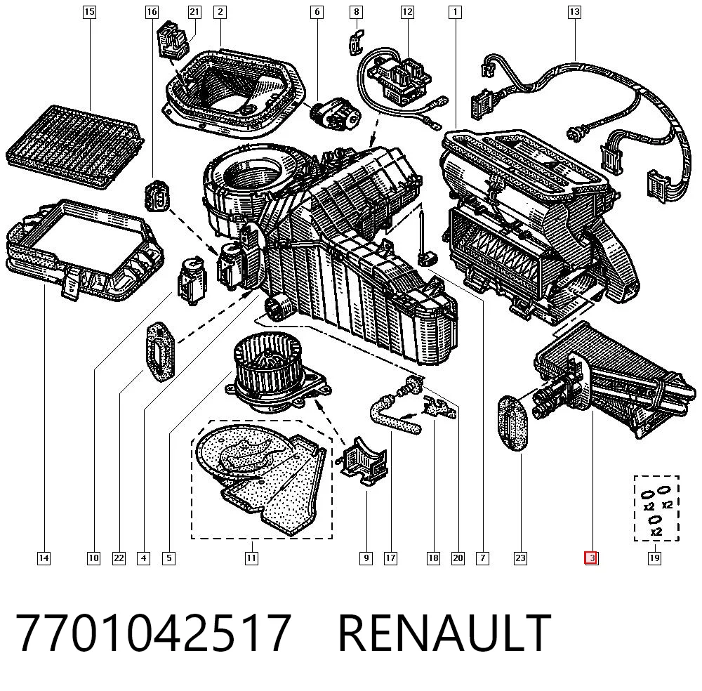 7701042517 Renault (RVI)