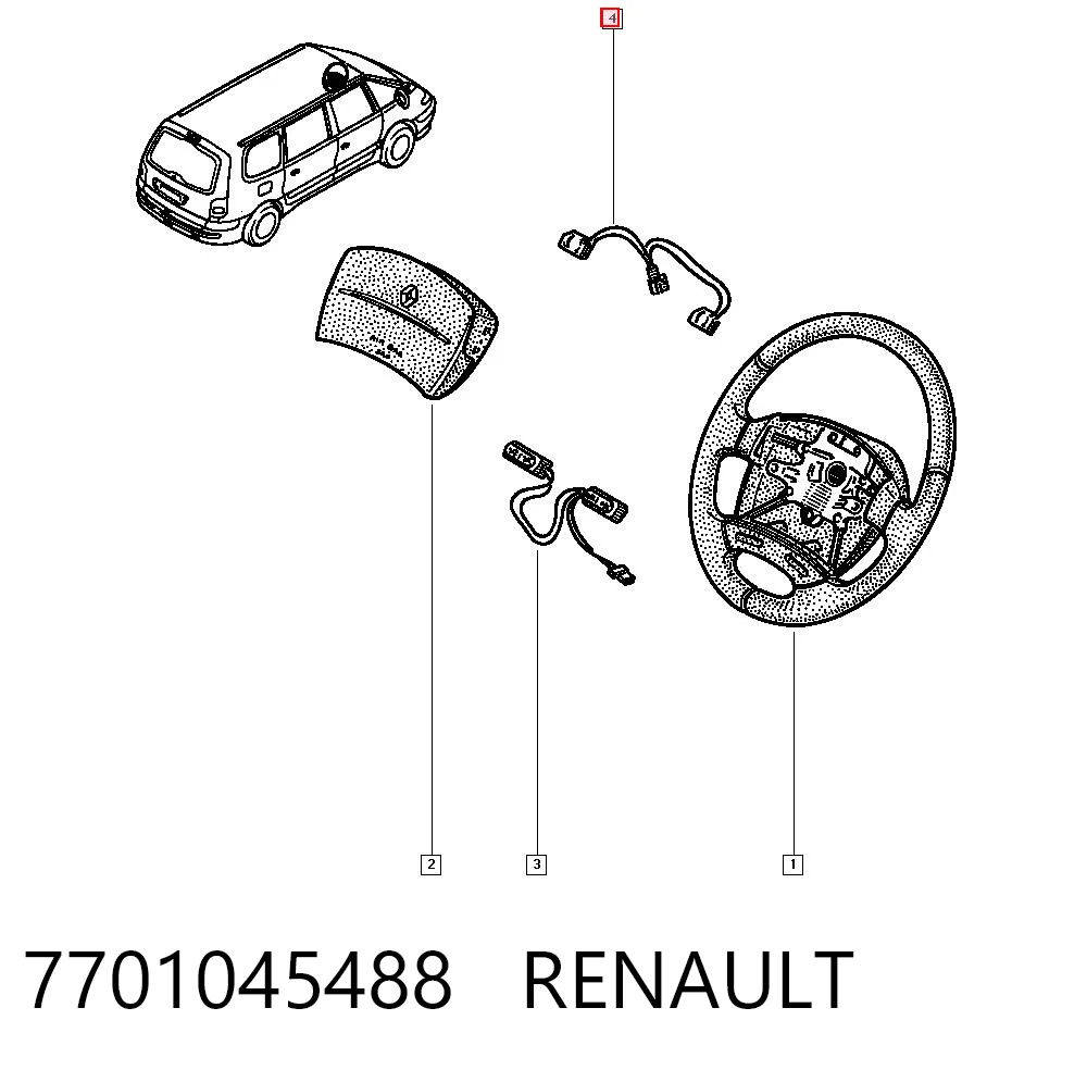 7701045488 Renault (RVI)