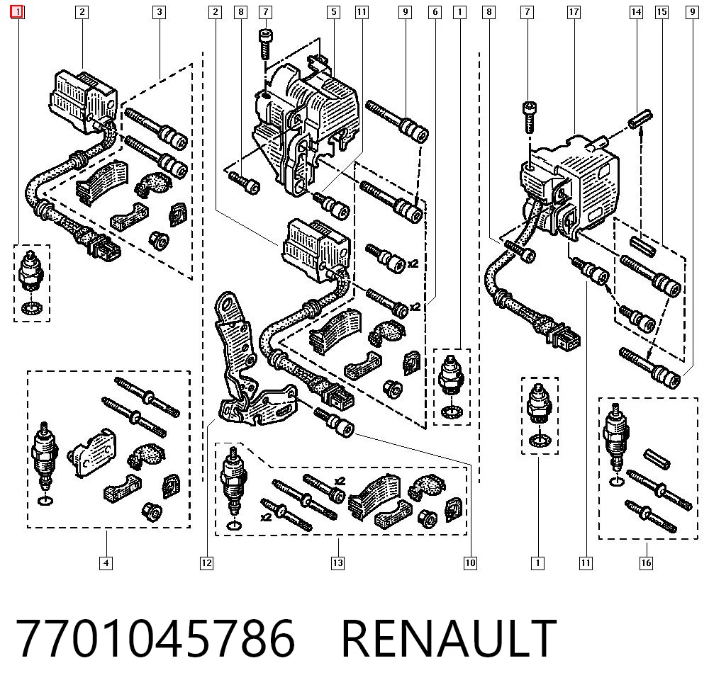 7701045786 Renault (RVI)