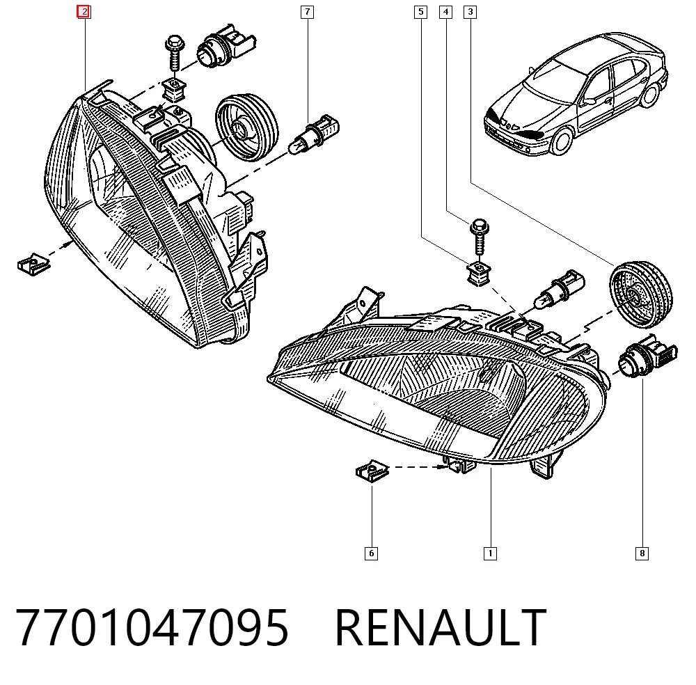 7701047095 Renault (RVI)