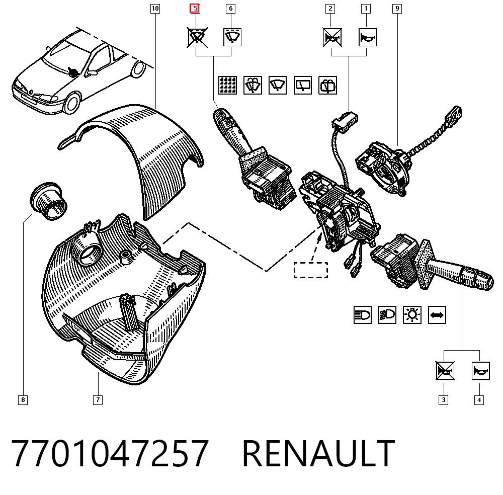 7701047257 Renault (RVI)