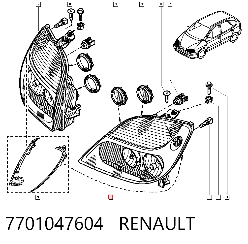 7701047604 Renault (RVI)