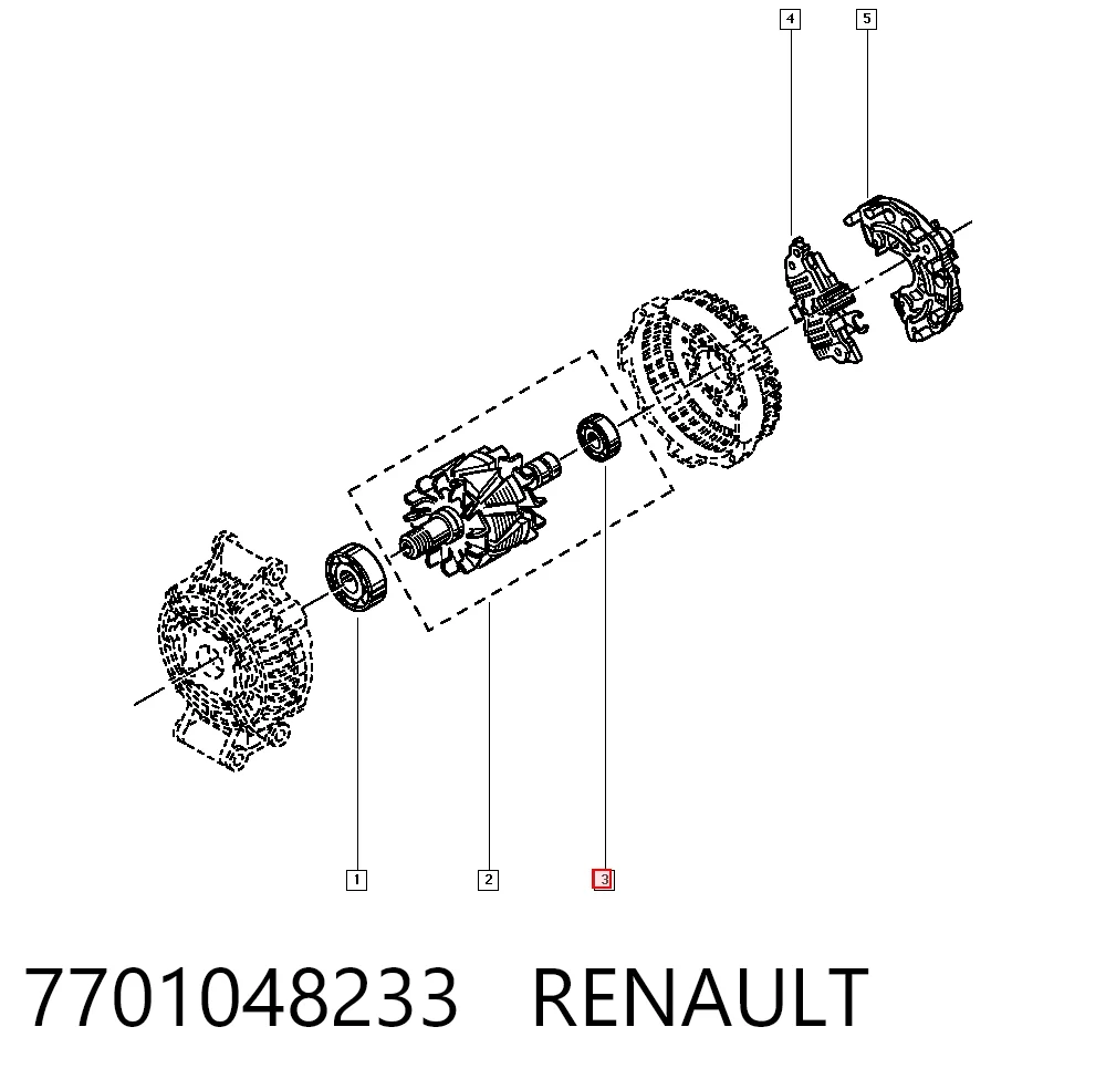 7701048233 Renault (RVI)