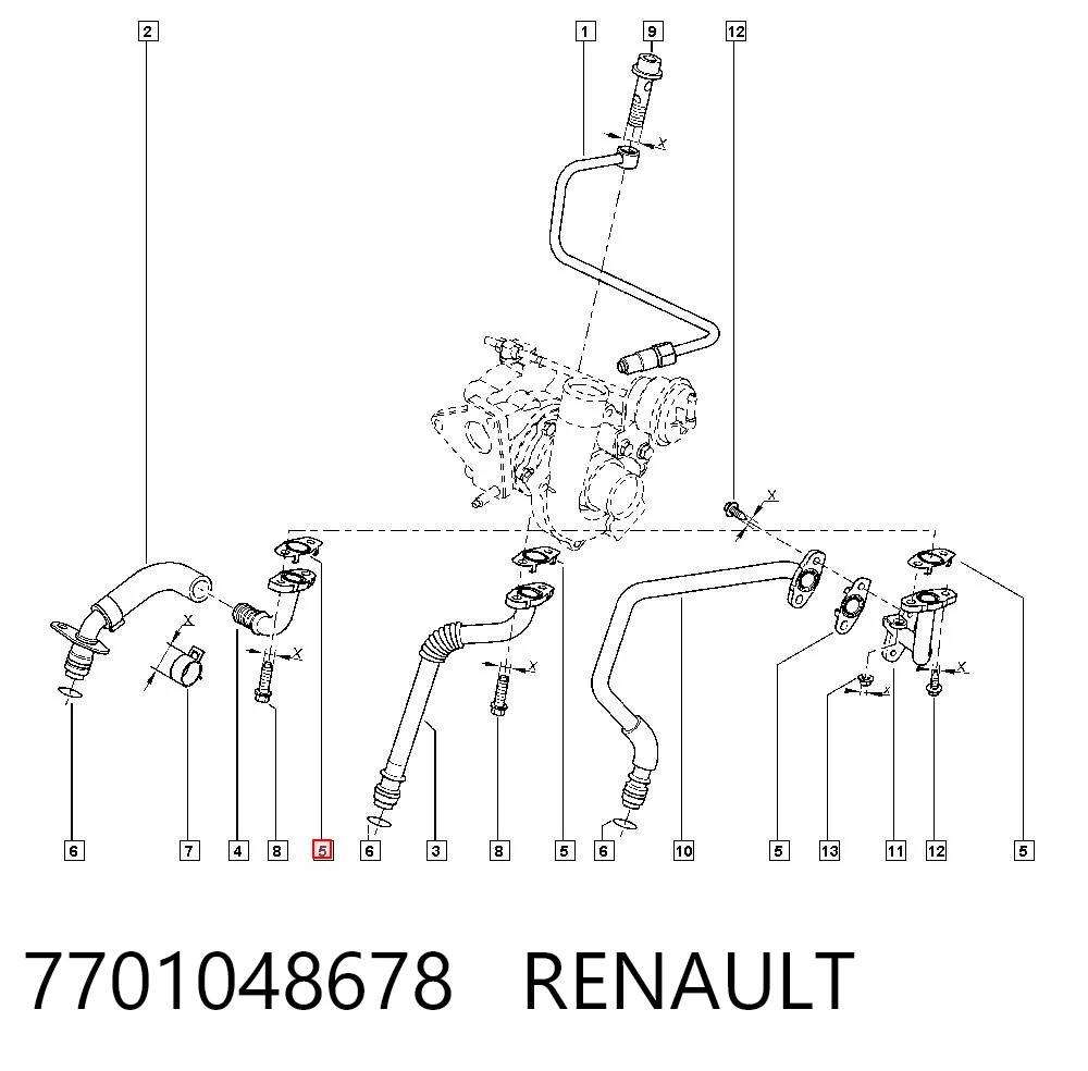 7701048678 Renault (RVI)