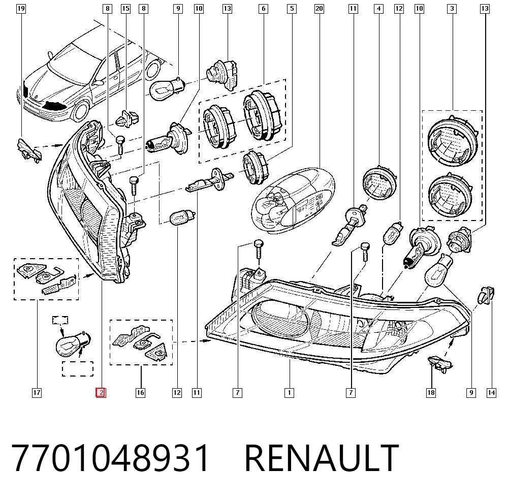 7701048931 Renault (RVI)