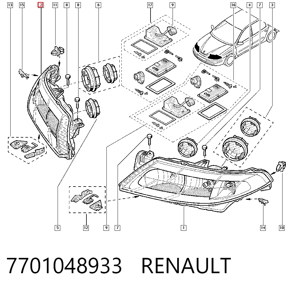 7701048933 Renault (RVI)