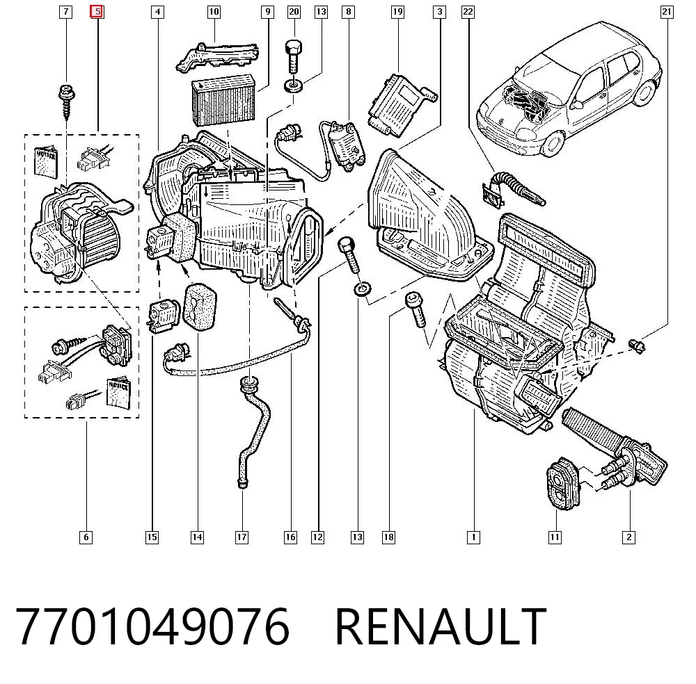 7701049076 Renault (RVI)
