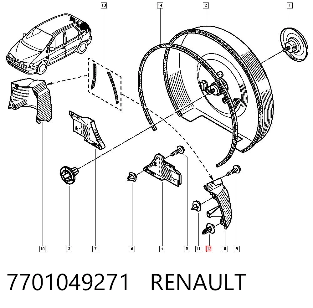 7701049271 Renault (RVI)