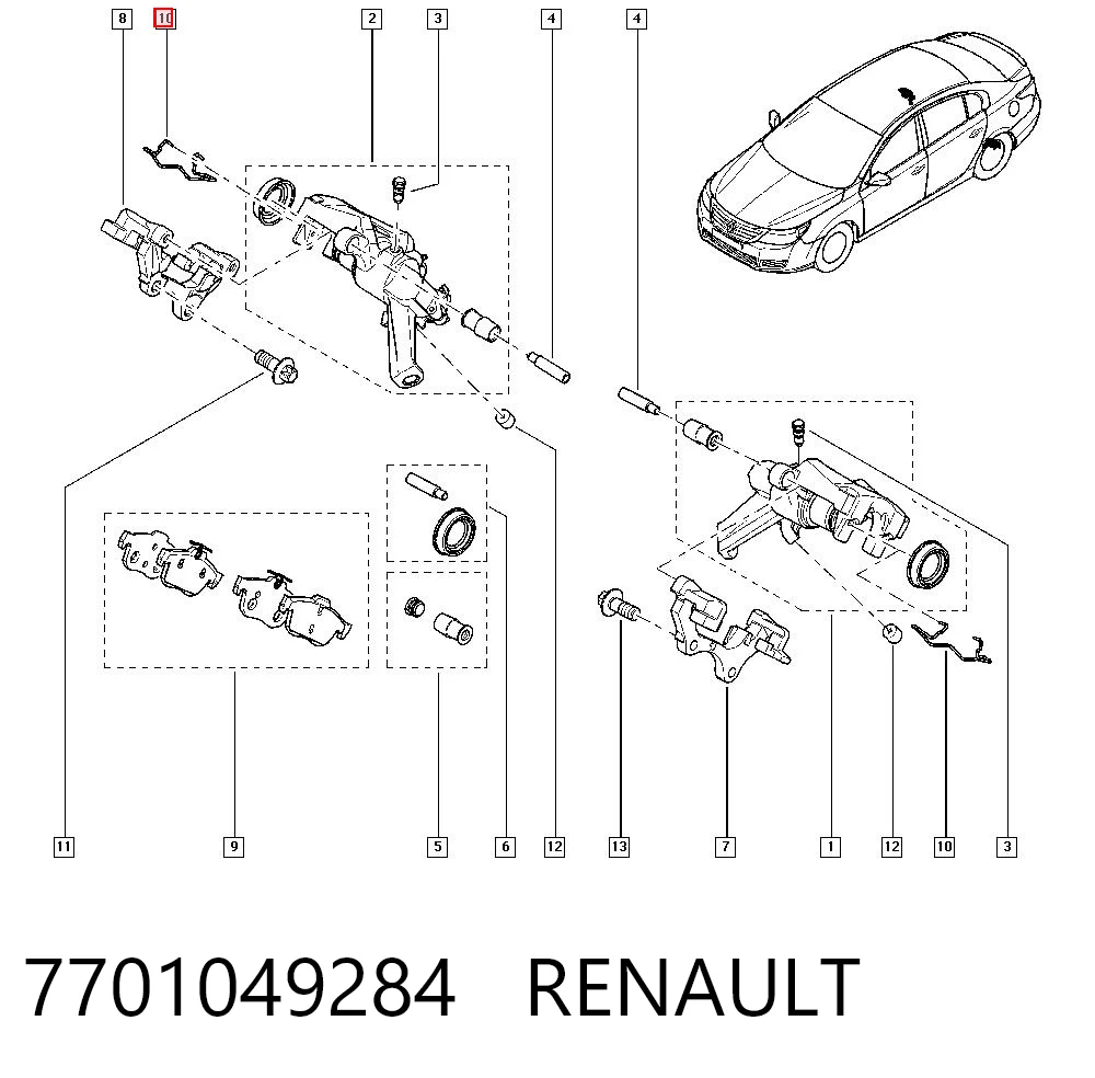 7701049284 Renault (RVI)