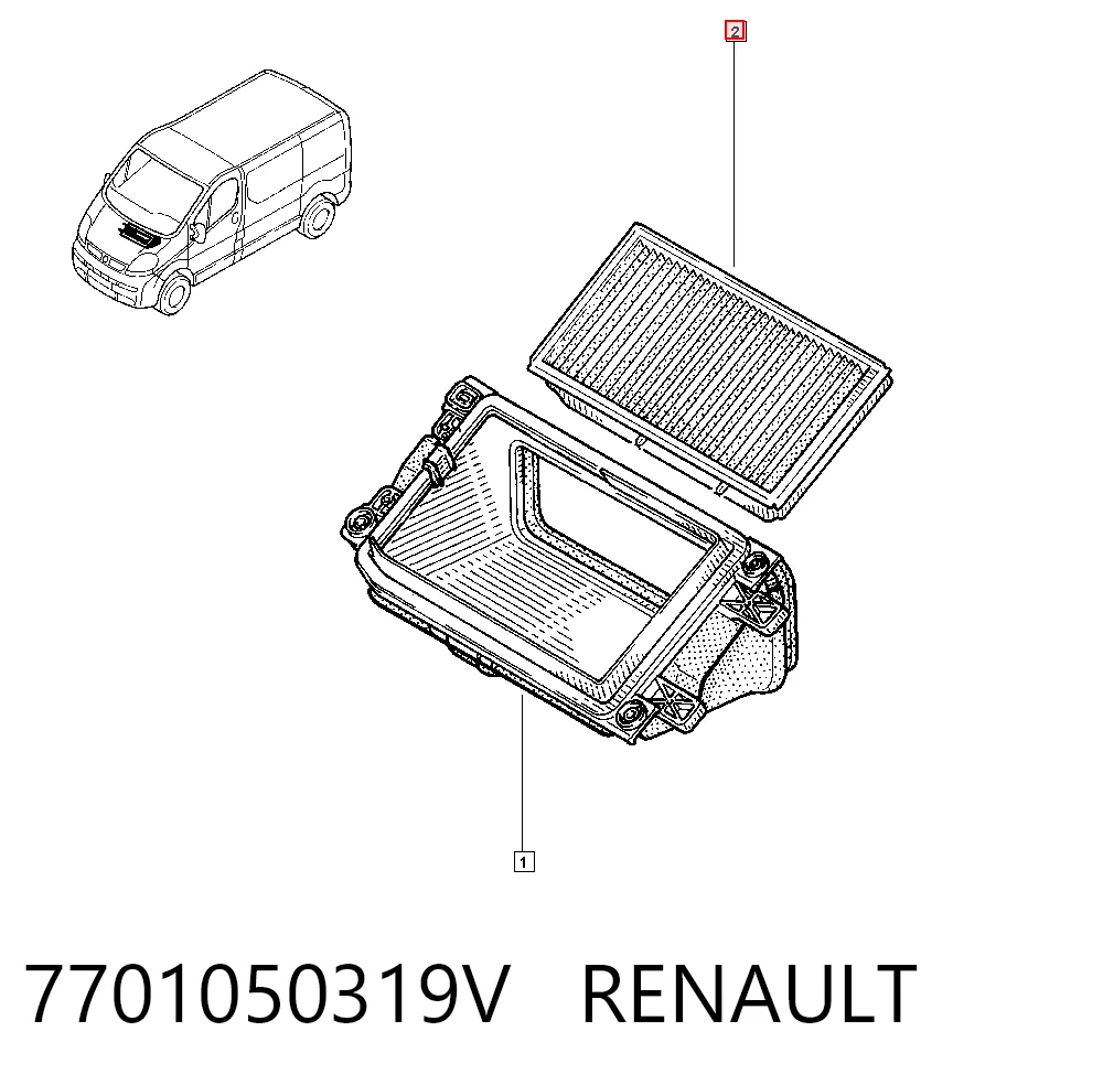 7701050319V Renault (RVI)