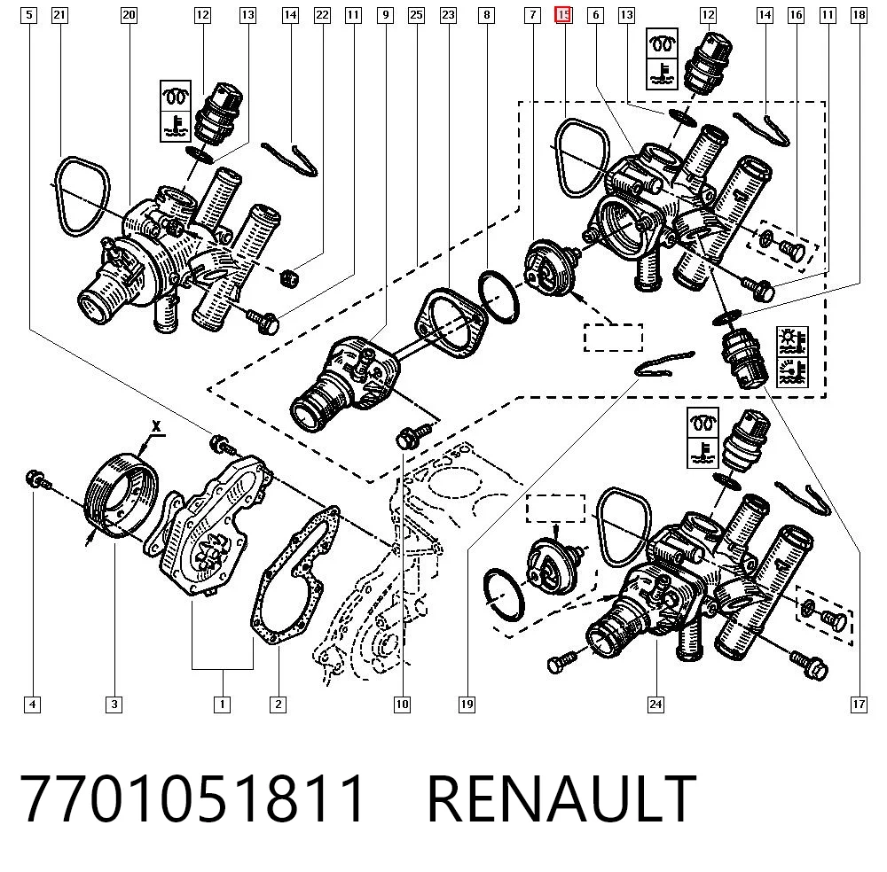 7701051811 Renault (RVI)
