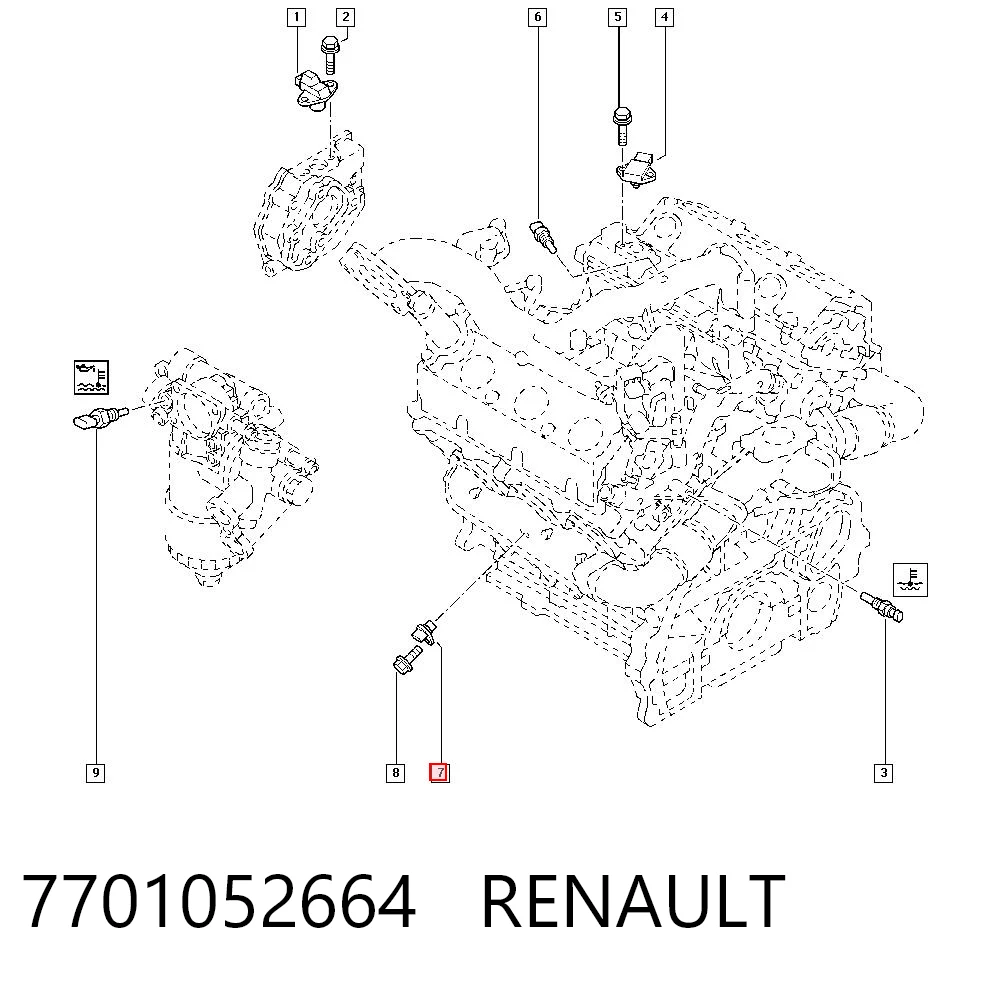 Sensor ckp Yaris  hatchback (2011-2020) original desde 26,53 €