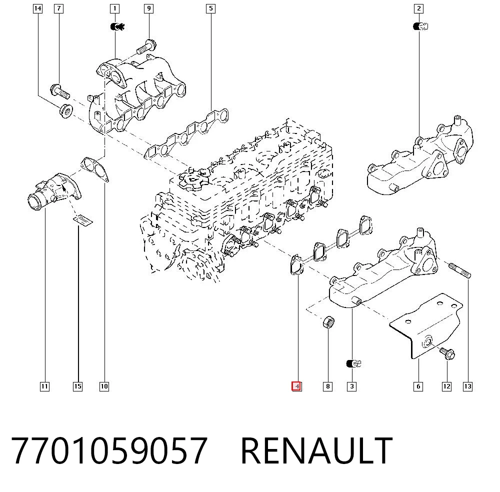 7701059057 Renault (RVI)