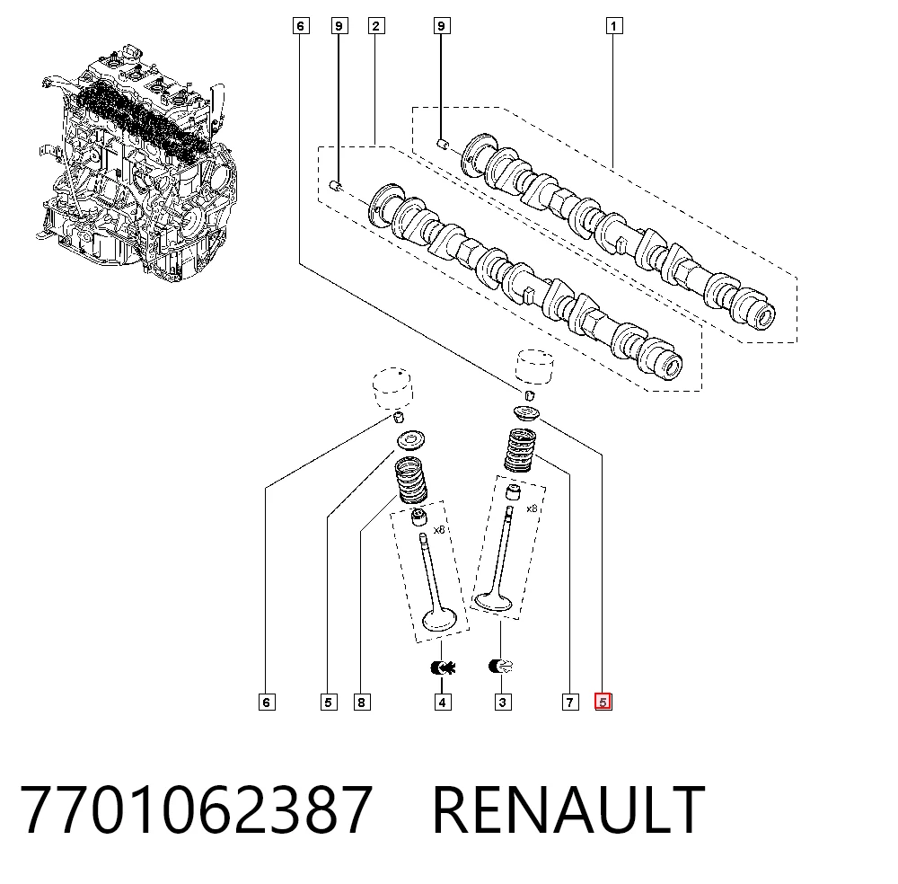7701062387 RENAULT