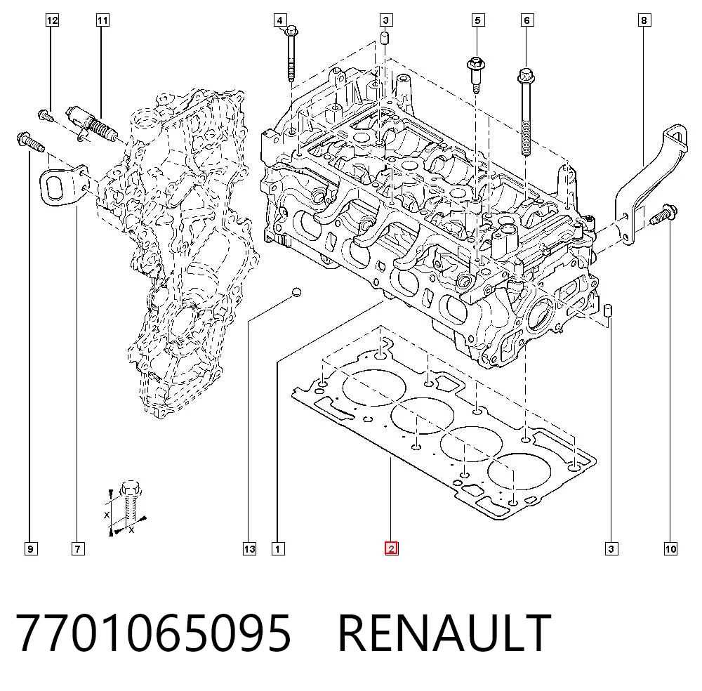 7701065095 Renault (RVI)