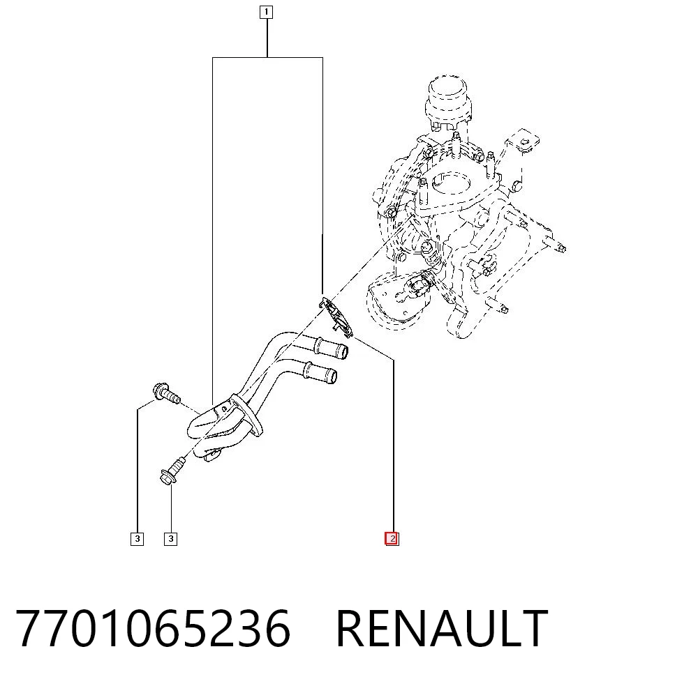 7701065236 Renault (RVI)