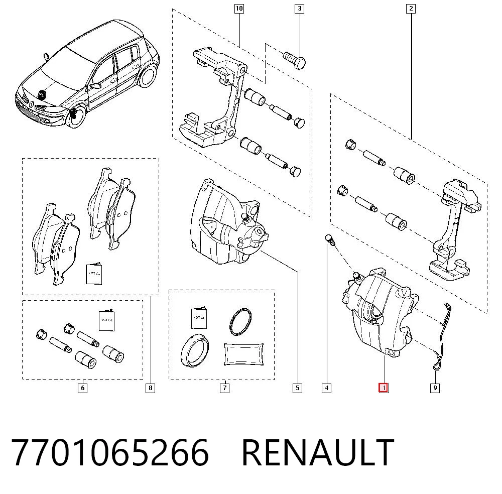 7701065266 Renault (RVI)