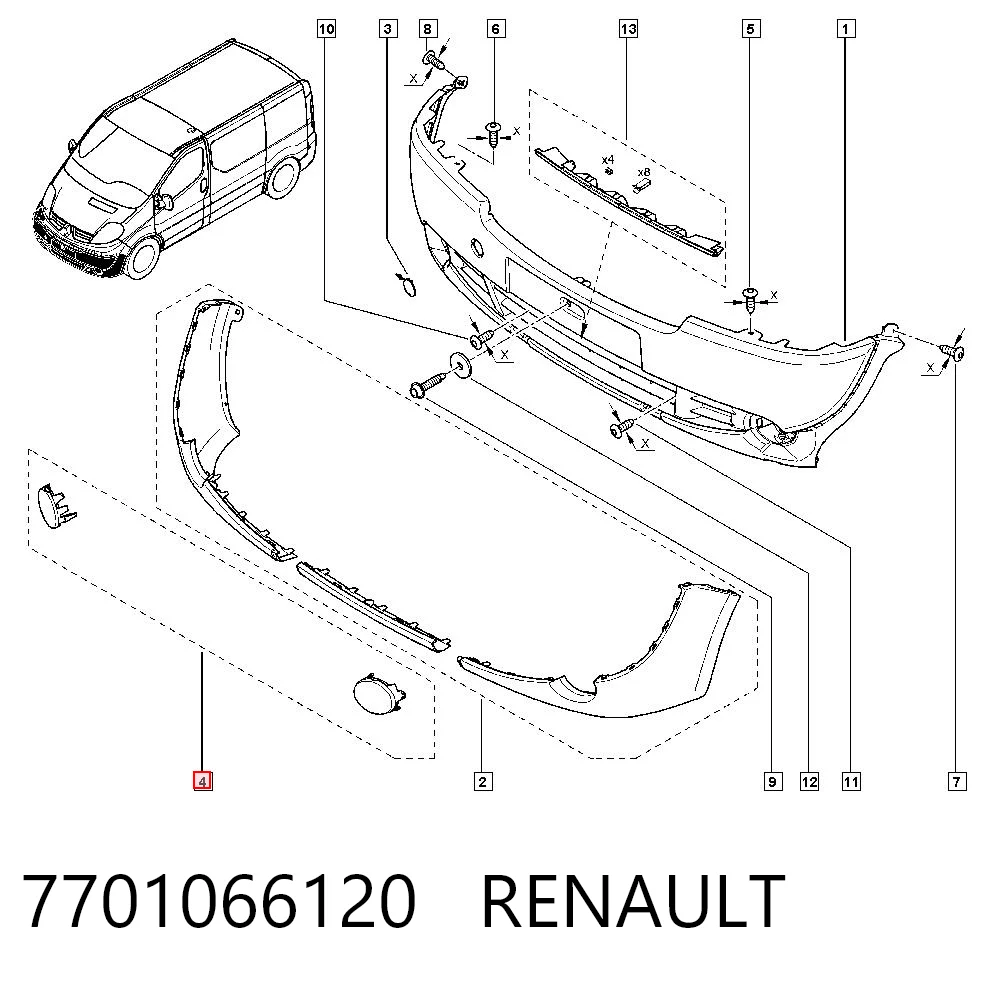 7701066120 Renault (RVI)