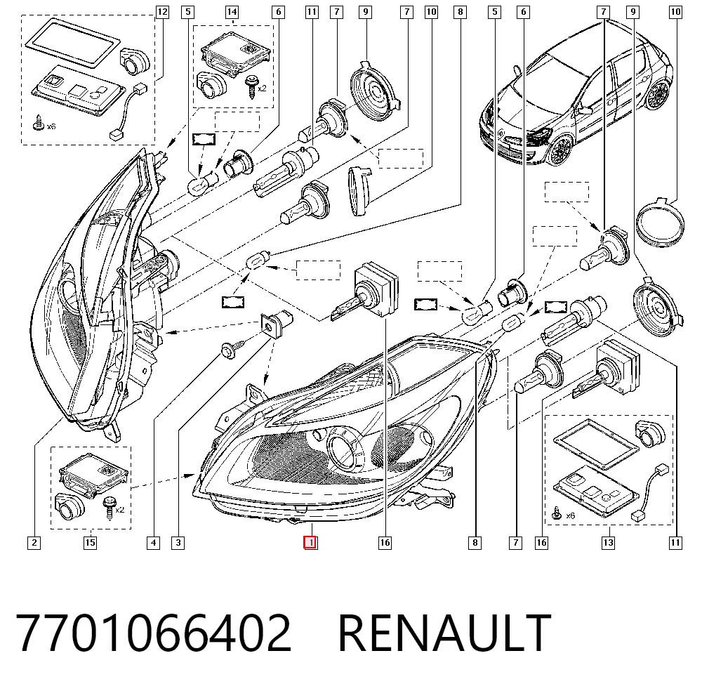 7701066402 Renault (RVI)