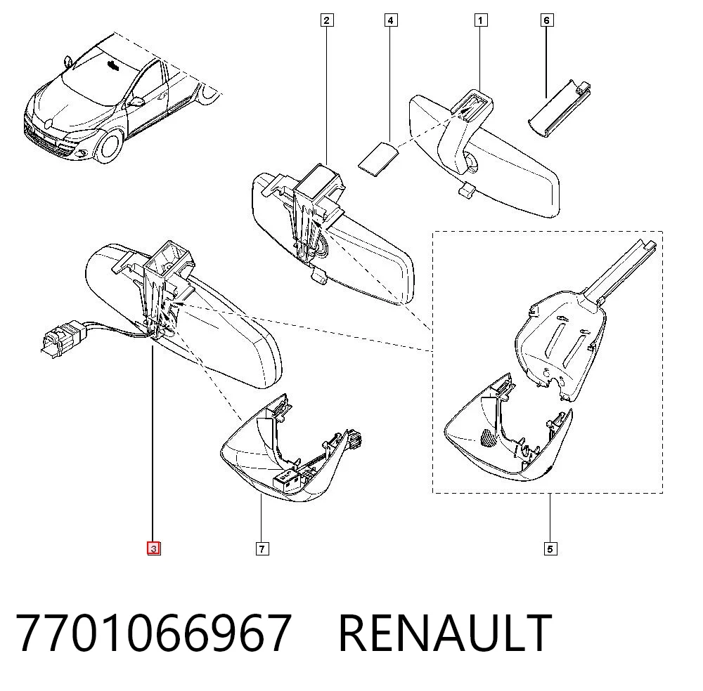 7701066967 Renault (RVI)