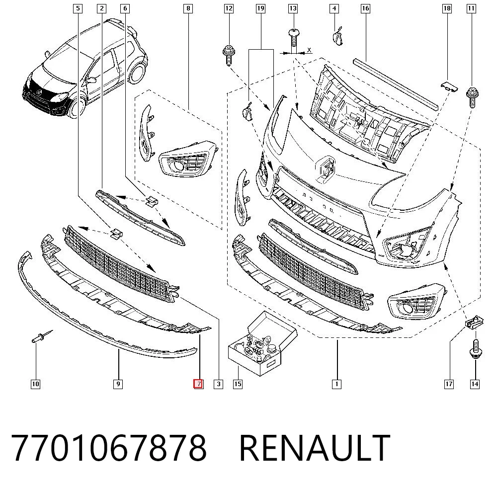 7701067878 Renault (RVI)