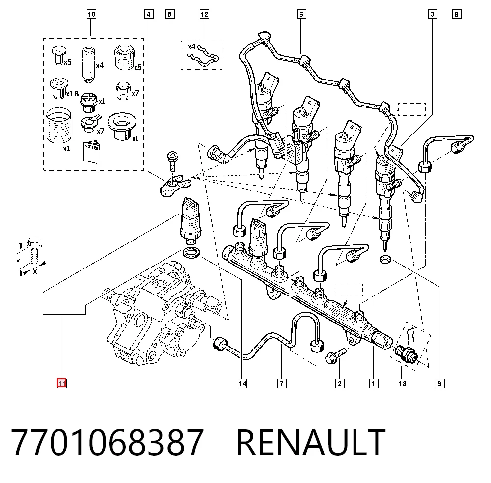 Sensor de la presión del combustible Renault Trucks TRUCK PREMIUM  camiones tractores comprar en España