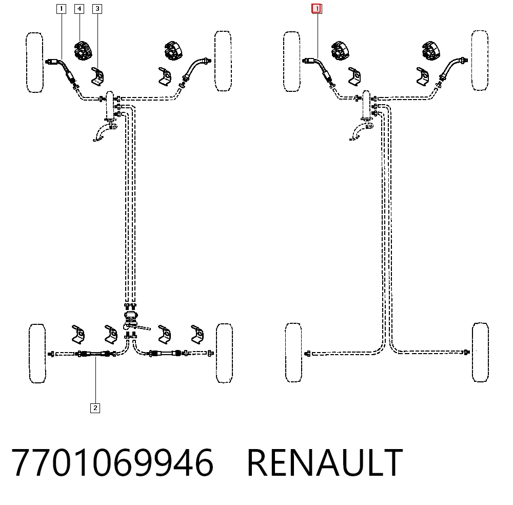 7701069946 Renault (RVI)